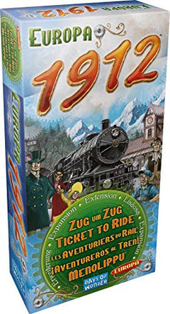 Ticket to Ride: Europa 1912 Expansion Board Game