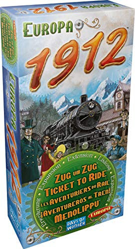 Ticket to Ride: Europa 1912 Expansion Board Game