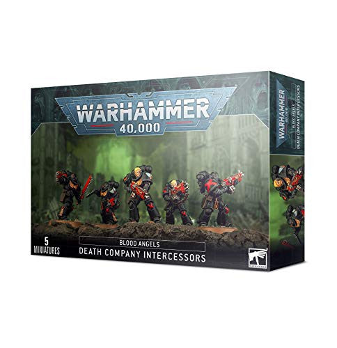 Games Workshop Warhammer 40K Space Marines Blood Angels Death Company Intercessors 41-22