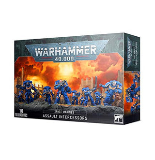 Games Workshop Warhammer 40K Space Marines Assault Intercessors 48-36