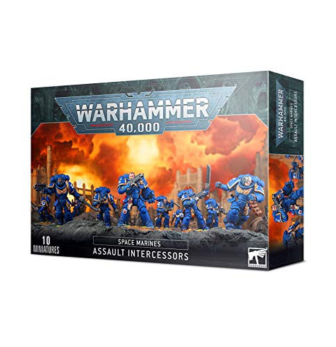 Games Workshop Warhammer 40K Space Marines Assault Intercessors 48-36