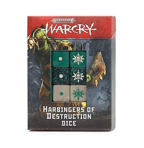 Games Workshop Warhammer Age of Sigmar Warcry Harbingers of Destruction Dice 111-75