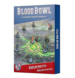 Games Workshop Blood Bowl Seconde Saison Skaven & Dwarf Pitch 200-06