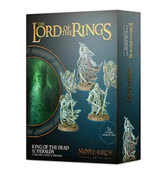 Games Workshop Middle Earth The Hobbit Good King Of The Dead & Heralds Miniature 30-46