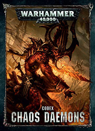Games Workshop Warhammer 40k Codex Chaos Daemons Rulebook HB English 97-02-60