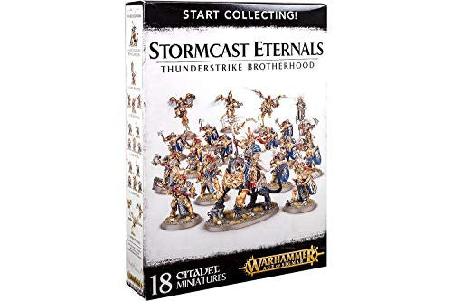 Games Workshop Warhammer Age of Sigmar Start Collecting! Stormcast Eternals Thunderstrike Brotherhood 70-99