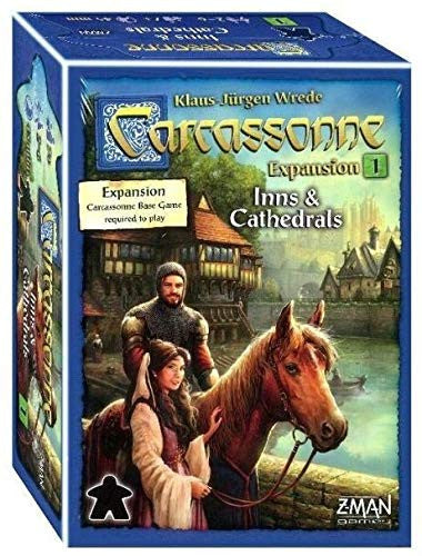Asmodee Carcassonne Expansion 1 Inns & Cathedrals ZM7811