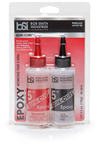 Bob Smith Industries BSI-201 Quik-Cure Epoxy Set (4.5 oz.)