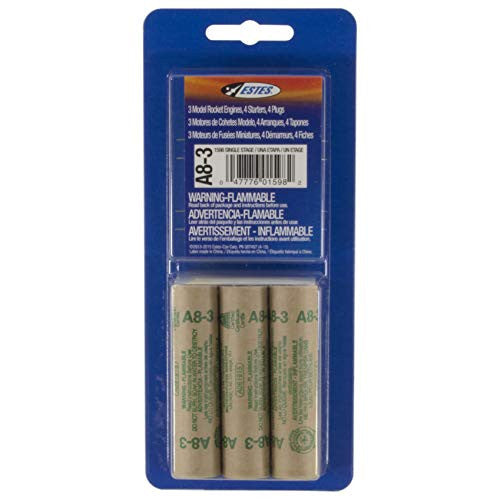 Estes A83 Engine Pack 3Each EST-1598