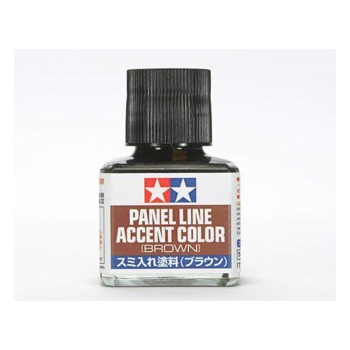 Tamiya Panel Line Accent Color for Plastic Model Kit 40ml 87132 Brown TAM-87132