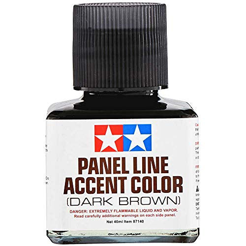 Tamiya Panel Line Accent Color Dark Brown 87140 TAM-87140