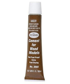 Fast Drying Wood Cement by Testors