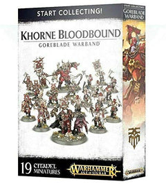 Games Workshop Warhammer Age of Sigmar Start Collecting! Khorne Bloodbound Goreblade Warband 70-81