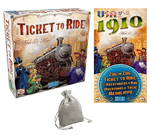 Ticket to Ride - New York with Dice Bag