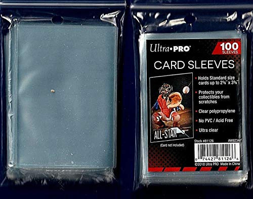Ultra Pro Penny Sleeves 2.5" X 3.5" Soft Trading Card Protectors (500Ct)