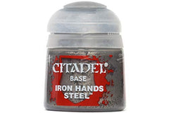 Games Workshop Citadel Base Paint Iron Hands Steel 21-46