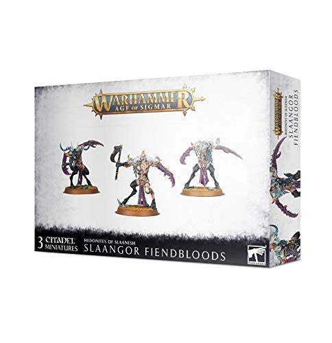 Games Workshop Warhammer Age of Sigmar Hedonites of Slaanesh Slaangor Fiendbloods 83-89