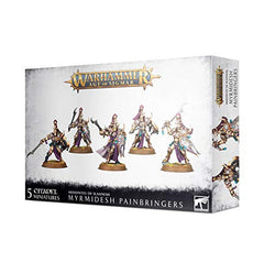 Games Workshop Warhammer Age of Sigmar Hedonites Myrmidesh Painbringers can be assembled as Symbaresh Twinsouls 83-90
