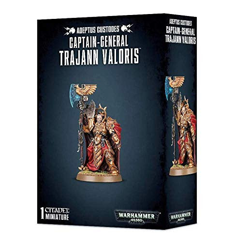 Games Workshop Warhammer 40K Adeptus Custodes Captain General Trajann Valoris Miniature 01-10