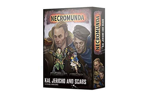 Games Workshop Warhammer 40K Necromunda Kal Jericho and Scabs 300-38