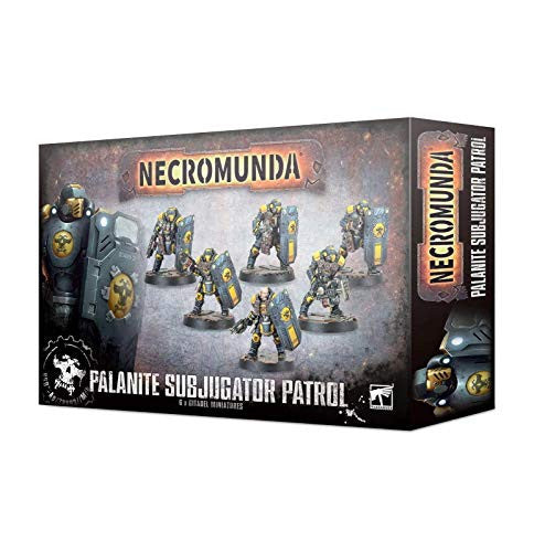 Games Workshop Warhammer 40K Necromunda Palanite Subjugator Patrol 300-46