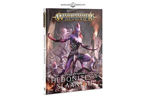 Games Workshop Citadel Battletome: Hedonites of Slaanesh Warhammer Age of Sigmar (HB)