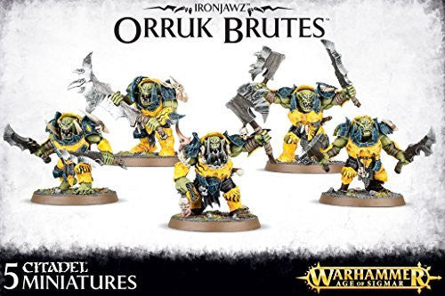 Games Workshop Warhammer Age of Sigmar Orruk Warclans Orruk Brutes 89-29