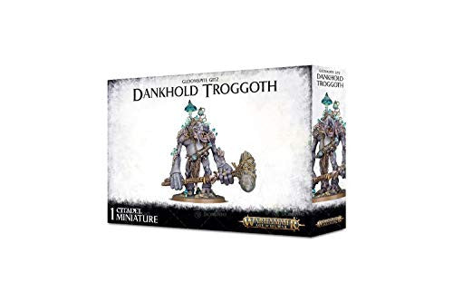 Games Workshop Warhammer Age of Sigmar Gloomspite Gitz Dankhold Troggoth can be assembled as Dankhold Troggboss 89-50