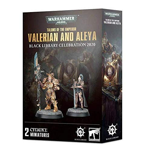 Games Workshop Warhammer 40K Adeptus CustodesTalons of the Emperor Valerian and Aleya Miniature BL-02