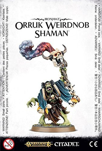 Games Workshop Warhammer Age of Sigmar Orruk Warclans Orruk Weirdnob Shaman 89-27
