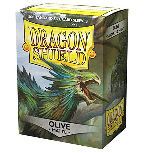 Dragon Shield Sleeves Standard Matte Olive 100 Ct ATM11040
