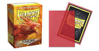 Dragon Shield Sleeves Standard Size Matte Finish Clear Red 100 Ct ATM11043