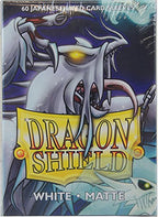 Dragon Shield Arcane Tinman Jappanese Size Matte Finish White Color Sleeves 60ct AT-M11105