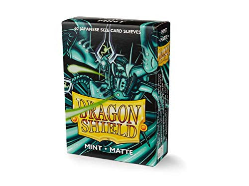 Dragon Shield Arcane Tinmen Japanese Size Mint Matte Finish Multicoloured Card Sleeves 60ct AT-M11125