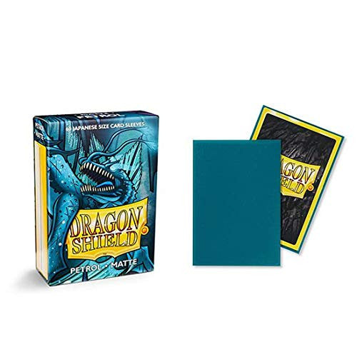 Dragon Shield Japanese Size Matte Finish Petrol Color Card Sleeves 60ct AT-M11120