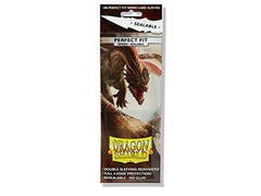 Dragon Shield Sleeves Perfect Fit Sealable Smoke 100 Ct ATM13223
