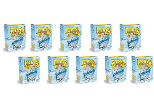 Dragon Shield Sleeves Standard Matte Sky Blue 100 Ct 10 Packs ATM11019K1