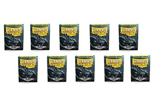 Dragon Shield Sleeves Standard Matte Slate 100 Ct 10 Packs ATM11027K1