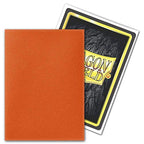 Dragon Shield Sleeves Standard Size Matte Finish Tangerine 100 Ct 10 Packs ATM11030K1
