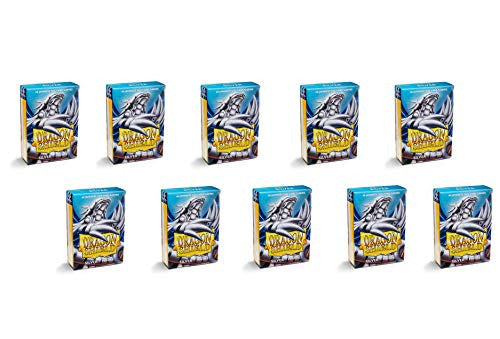 Dragon Shield Sleeves Japanese Matte Silver 60 Ct 10 Packs ATM11108K1