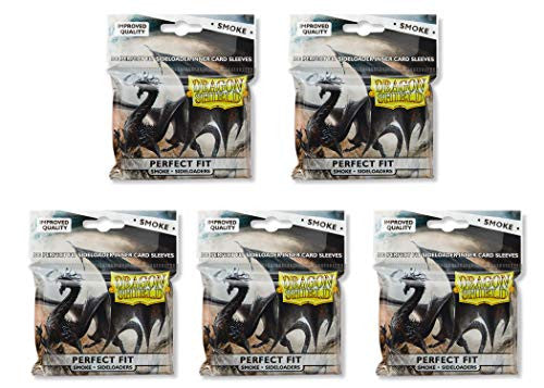 Dragon Shield Sleeves Perfect Fit Sideloaders Smoke 100 Ct 10 Packs ATM13123K1
