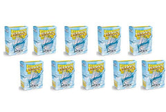 Dragon Shield Matte Sky Blue Standard Size 100ct Card Sleeves 10 Packs