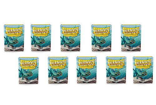 Dragon Shield Matte Mint Standard Size 100ct Card Sleeves 10 Packs