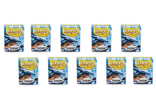 Dragon Shield Matte Sapphire Standard Size 100ct Card Sleeves 10 Packs
