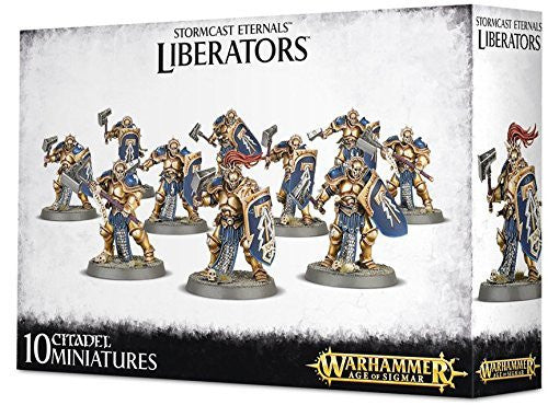 Games Workshop Warhammer Age of Sigmar Stormcast Eternals Liberators Miniature 96-10