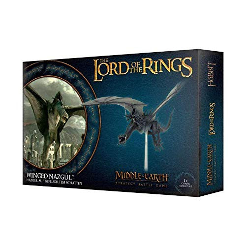 Games Workshop Middle Earth The Lord of the Rings Strategy Battle GameThe Hobbit Winged Nazgul Miniature 30-38