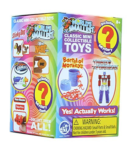 Worlds Smallest Classic Novelty Toy Series 4 Blind Box - 1 Count