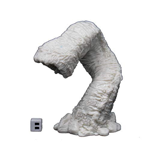 Dungeons & Dragons: Reaper Monster :Reaper 77006: Great Worm - Dark Heaven Bones : Miniature