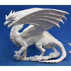 Dungeons & Dragons: Reaper Dragon :Reaper RM77109 Bones Fire Dragon, One Size: Miniature