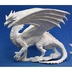 Dungeons & Dragons: Reaper Dragon :Reaper RM77109 Bones Fire Dragon, One Size: Miniature